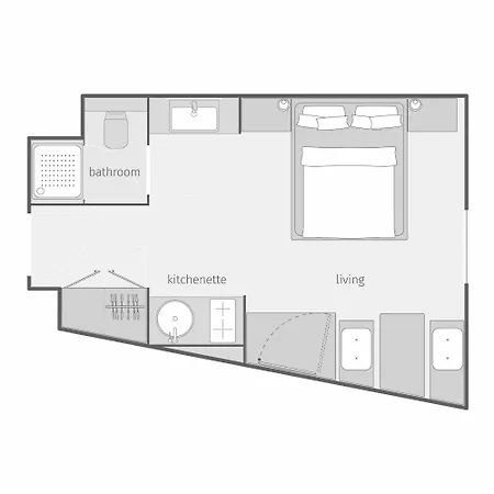 Aparthotel Smartments Hauptbahnhof 4*